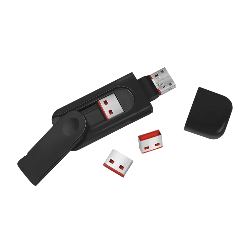 USB-A-Port Schloss (1x Schlüssel und 4x Schlösser)