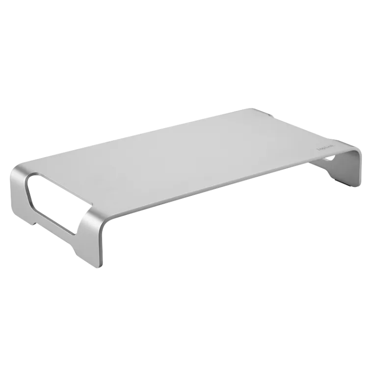 Monitorerhöhung aus Aluminium, 400 mm lang
