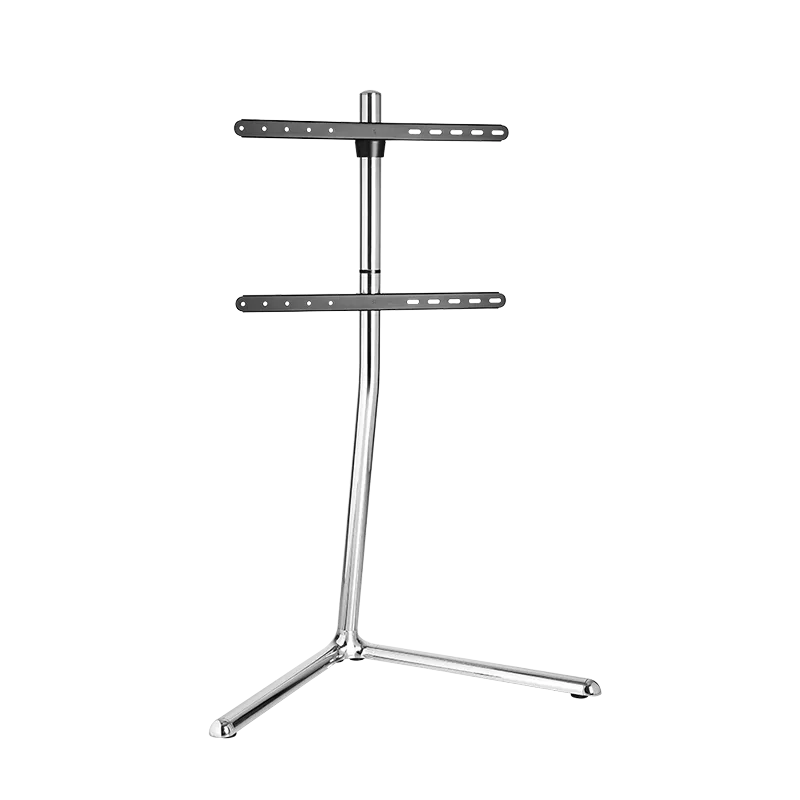 TV-Ständer, 49–70", mit V-Fuß, 40 kg max., Chrom