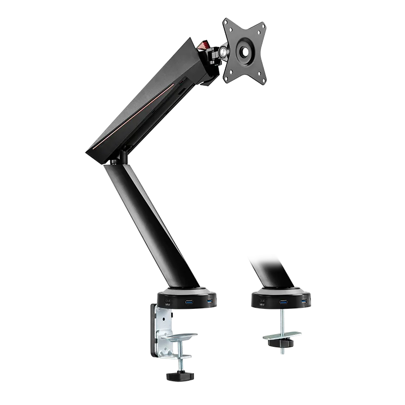 Monitorhalterung, 17–32", Gaming, Gasdruckfeder