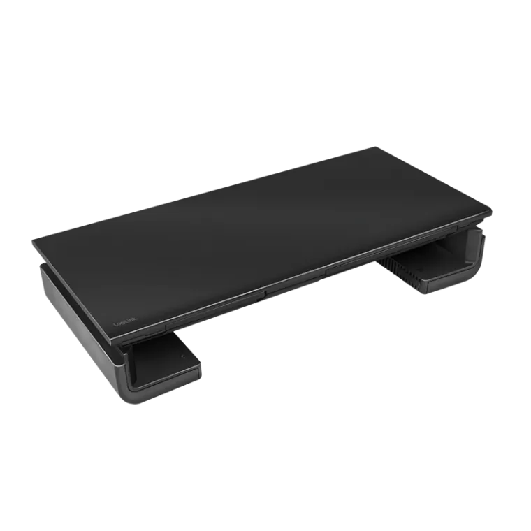 Ergonomische Monitorerhöhung, 420–520 mm lang