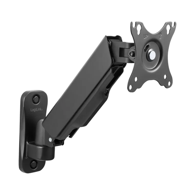 Monitorwandhalterung, 17–32", Gasdruckfeder, 90–380 mm