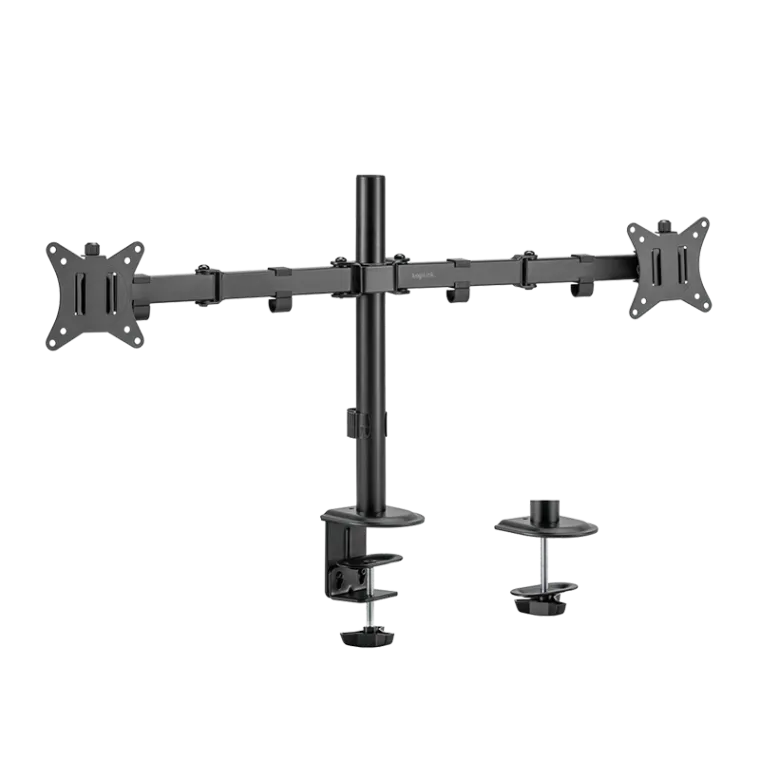 Monitorhalterung, 2-fach, 17–32", Armlänge: je 376 mm