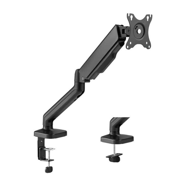 Monitorhalterung, 17–32", Stahl, Gasdruckfeder, schwarz