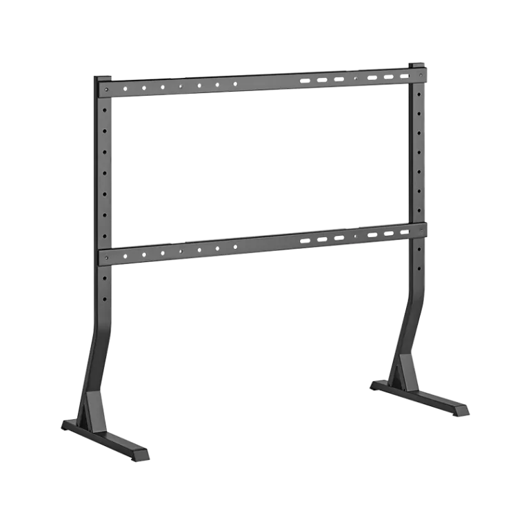 TV- Monitor-Halterung, 45–90", einstellbare Höhe, 60 kg max., Schwarz