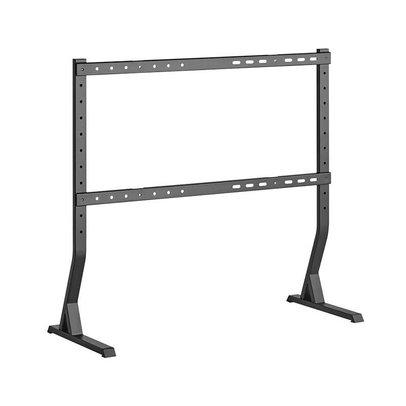 TV- Monitor-Halterung, 45–90", einstellbare Höhe, 60 kg max., Schwarz