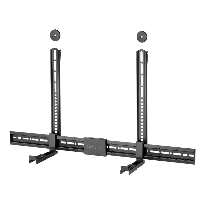 Universelle Soundbar-Halterung, 86–155 mm tief, schwarz