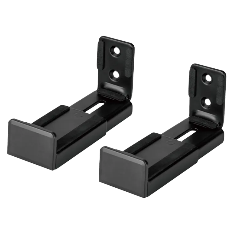Soundbar-Wandhalterung, für 9–15,4 cm Breite, max. 15 kg, Schwarz
