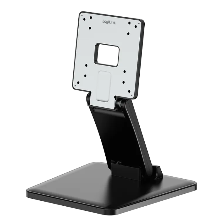 Touchscreen-Monitorhalterung, 17–27", Stahl, Schwarz