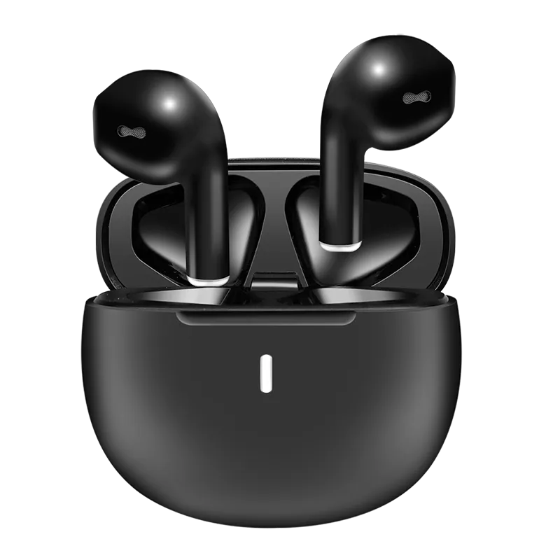 BT 5.3 TWS-Headset, 8 Std. Akku, Freisprecheinrichtung, Berührungssteuerung, Schwarz