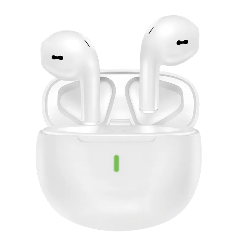 BT 5.3 TWS-Headset, 8 Std. Akku, Freisprecheinrichtung, Berührungssteuerung, Weiß