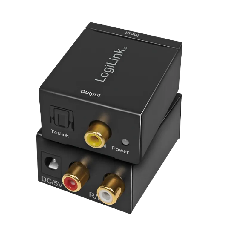 Analog L/R zu Koaxial und Toslink Audio-Konverter