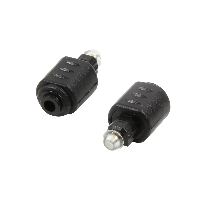 Audio-Adapter, Toslink/M zu Mini-Toslink/F, schwarz