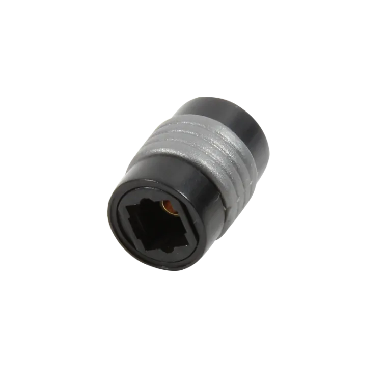 Audio-Adapter, Toslink/F zu Toslink/F, schwarz