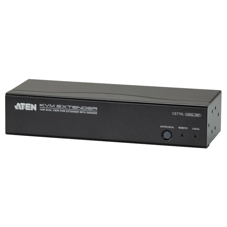 KVM Verlängerung Dual View USB / VGA + Deskew + Audio + RS2Matrix KVM Switch 32