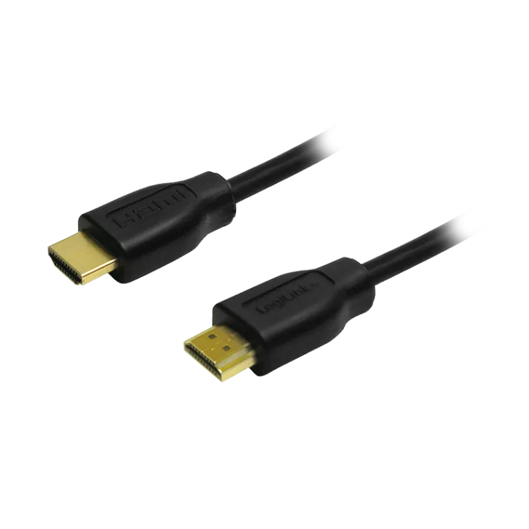 HDMI-Kabel, A/M zu A/M, 4K/30 Hz, schwarz, 1 m