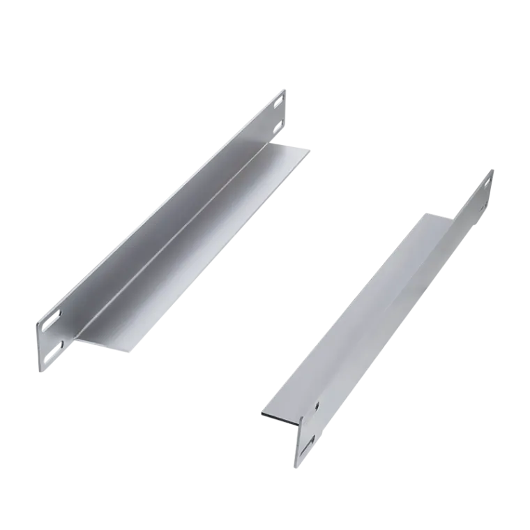 Gleitschienen für 800 mm tiefe 19"-Schränke, verzinkt, 2 Stück