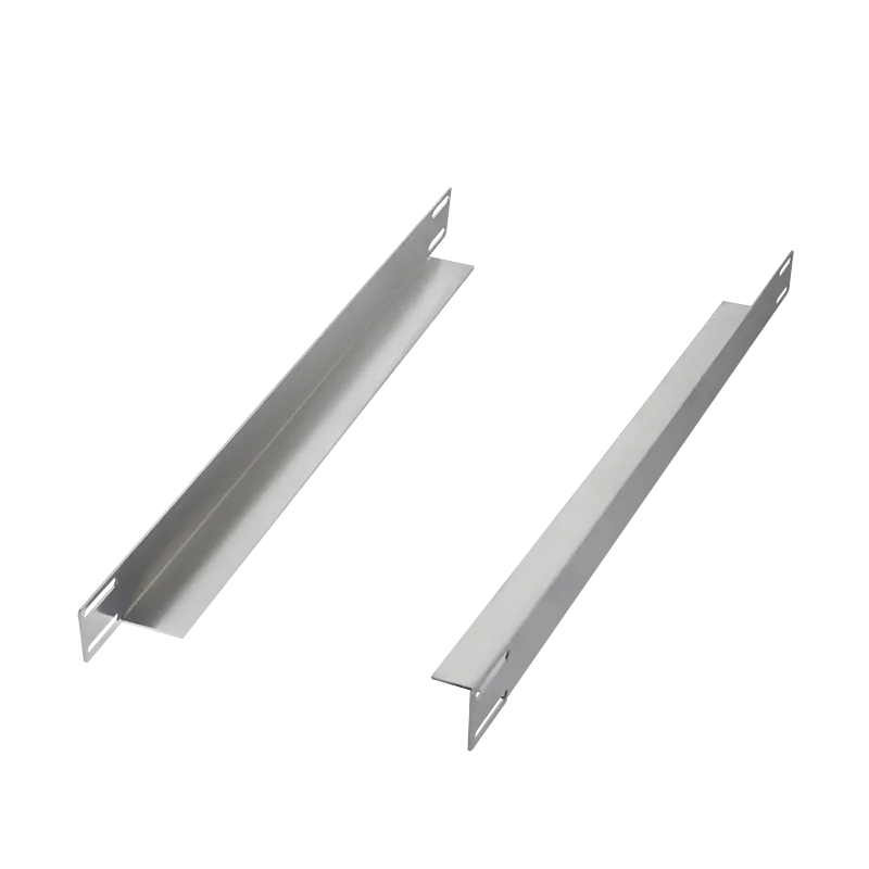 Gleitschienen für 1200 mm tiefe 19"-Schränke, verzinkt, 2 Stück