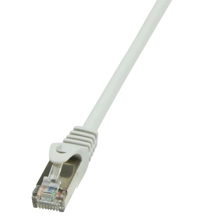 Patchkabel EconLine, Cat.5e, SF/UTP, Grau, 0,5 m