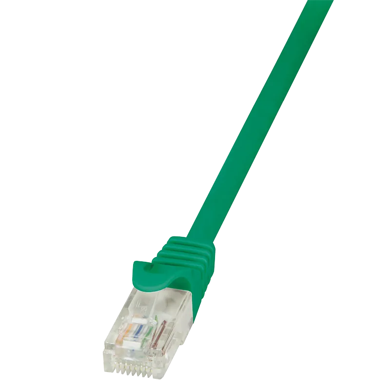 Patchkabel EconLine, Cat.5e, U/UTP, Grün, 1,5 m