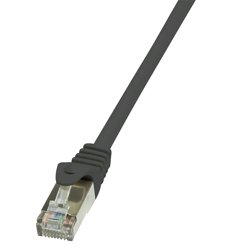Patchkabel EconLine, Cat.5e, F/UTP, Schwarz, 5 m