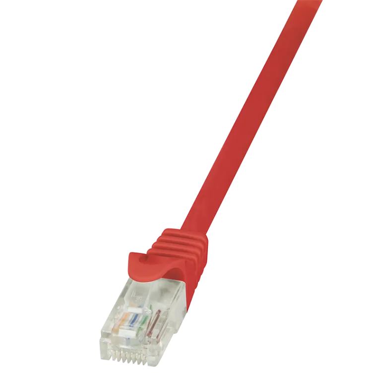 Patchkabel EconLine, Cat.5e, U/UTP, Rot, 5 m
