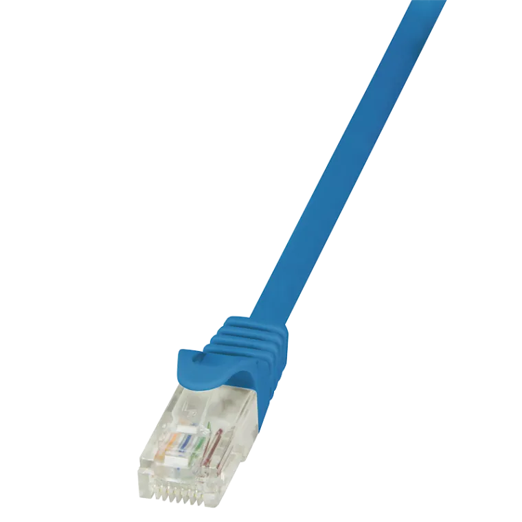 Patchkabel EconLine, Cat.5e, U/UTP, Blau, 5 m