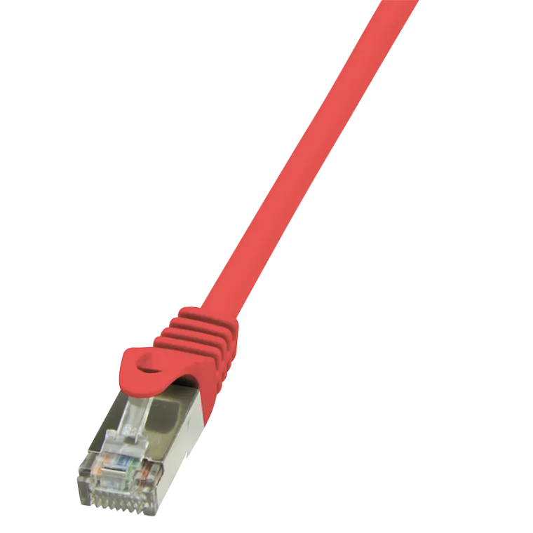Patchkabel EconLine, Cat.5e, F/UTP, Rot, 7,5 m
