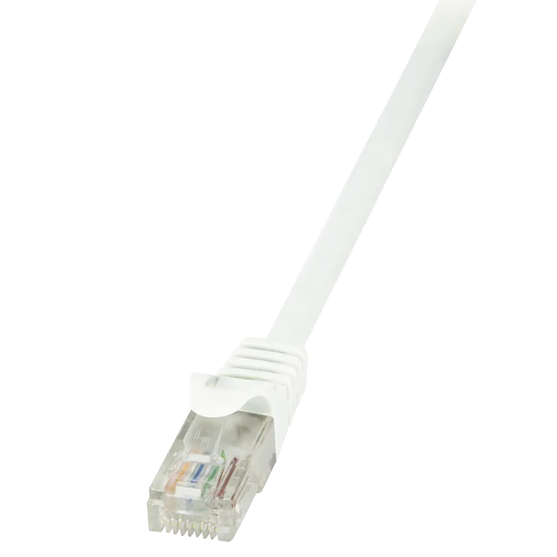 Patchkabel EconLine, Cat.6, U/UTP, Weiß, 1,5 m