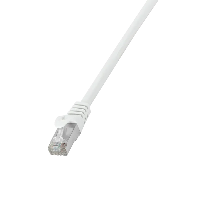 Patchkabel EconLine, Cat.6, F/UTP, Weiß, 2 m