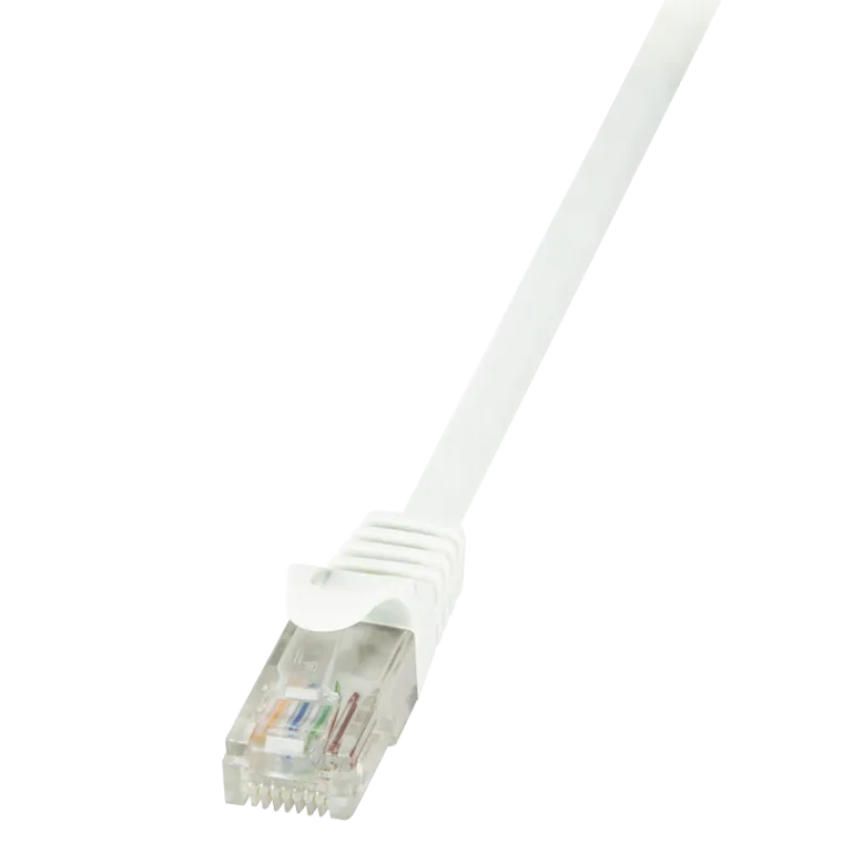 Patchkabel EconLine, Cat.6, U/UTP, Weiß, 20 m