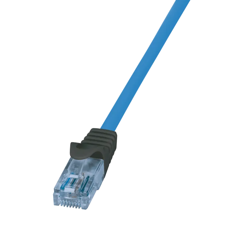 Patchkabel Premium, Cat.6A, U/UTP, 10G/PoE/HDBT, Blau, 30 m