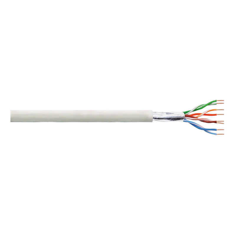 Cat. 5e CCA Patchkabel EconLine, F/UTP, Grau, 100 m