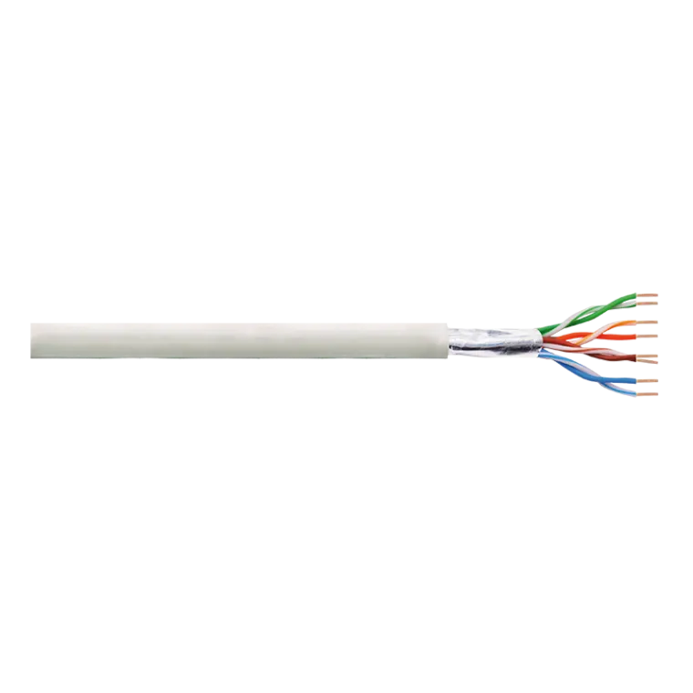 Cat. 5e CCA Patchkabel EconLine, F/UTP, Grau, 305 m