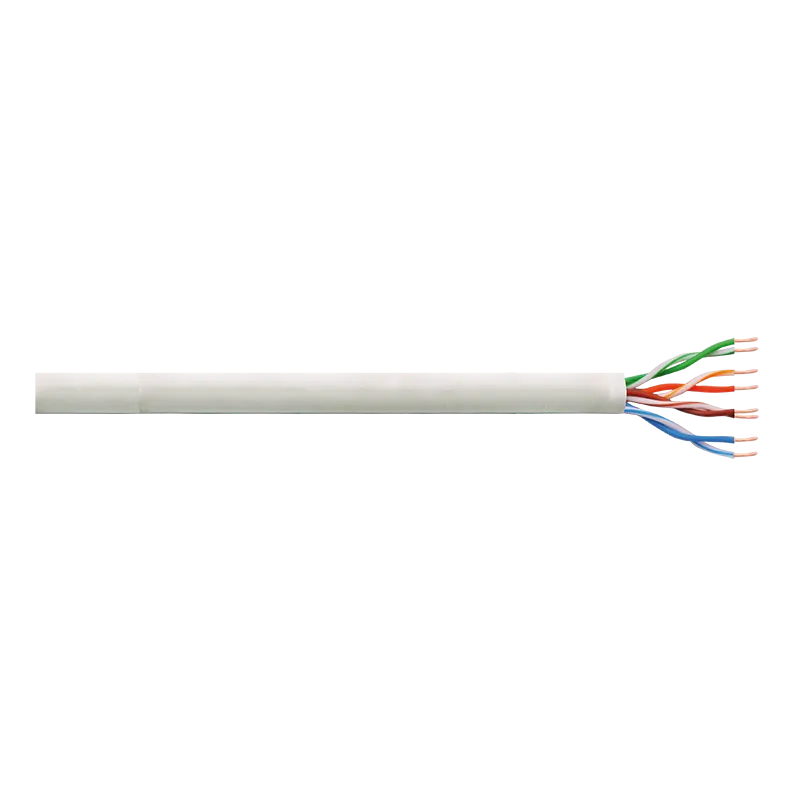 Cat. 5e CCA Verlegekabel EconLine, U/UTP, Grau, 305 m