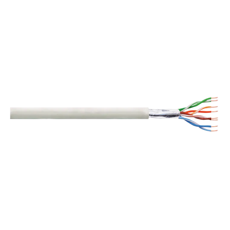 Cat.5e Verlegekabel EconLine, F/UTP, Grau, 305 m