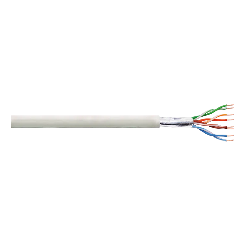 Cat.5e Verlegekabel EconLine, F/UTP, Grau, 305 m