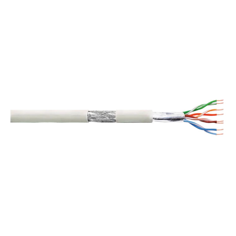 Cat. 5e CCA Verlegekabel EconLine, SF/UTP, Grau, 100 m