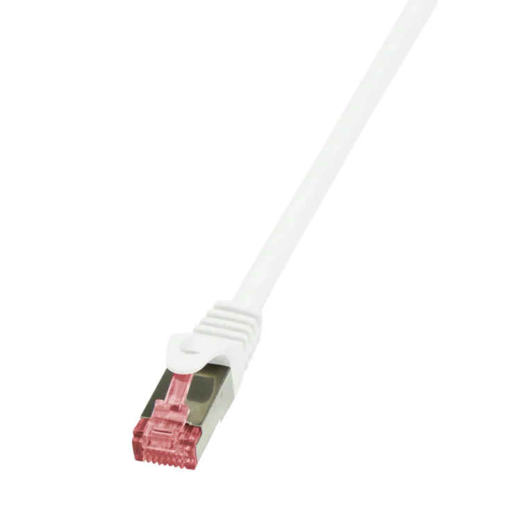 Patchkabel PrimeLine, Cat.6, S/FTP, Weiß, 1,5 m