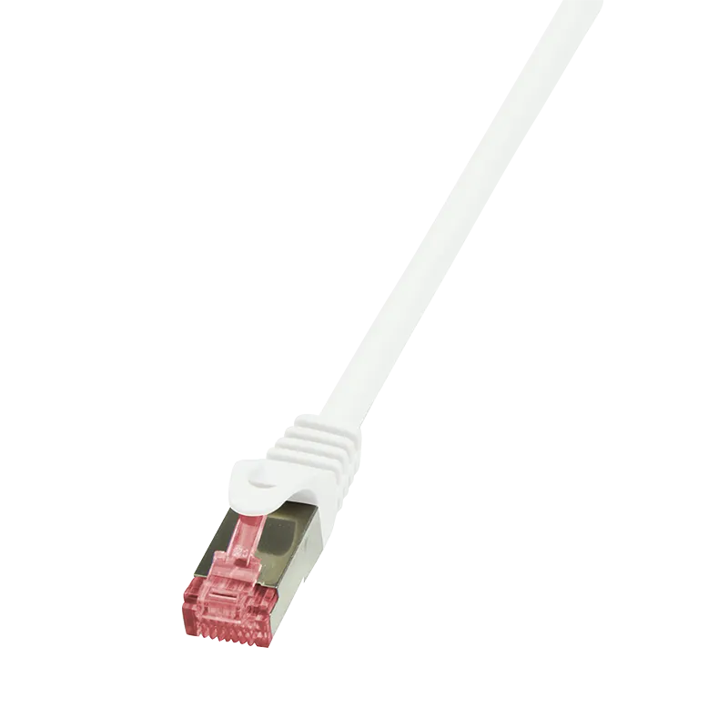 Patchkabel PrimeLine, Cat.6, S/FTP, Weiß, 2 m