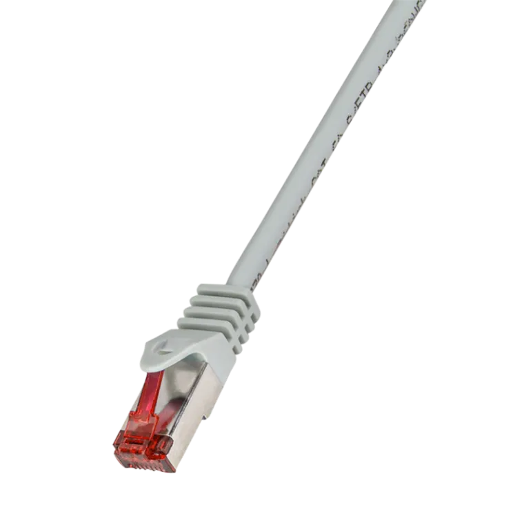 Patchkabel PrimeLine, Cat.6, S/FTP, Grau, 2 m