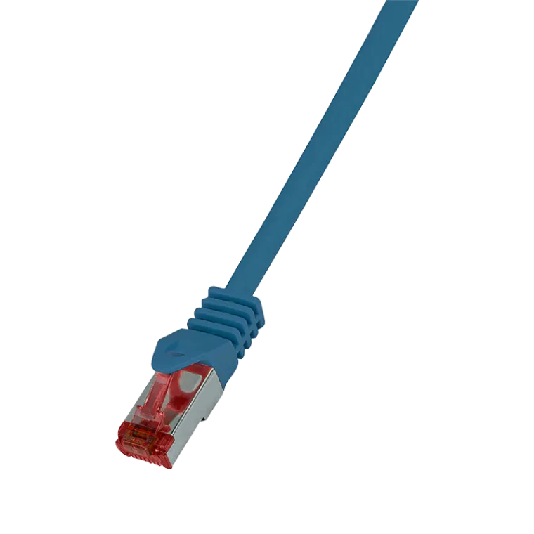 Patchkabel PrimeLine, Cat.6, S/FTP, Blau, 2 m