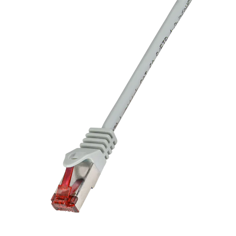 Patchkabel PrimeLine, Cat.6, S/FTP, Grau, 7,5 m