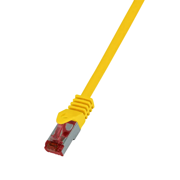 Patchkabel PrimeLine, Cat.6, S/FTP, Gelb, 10 m