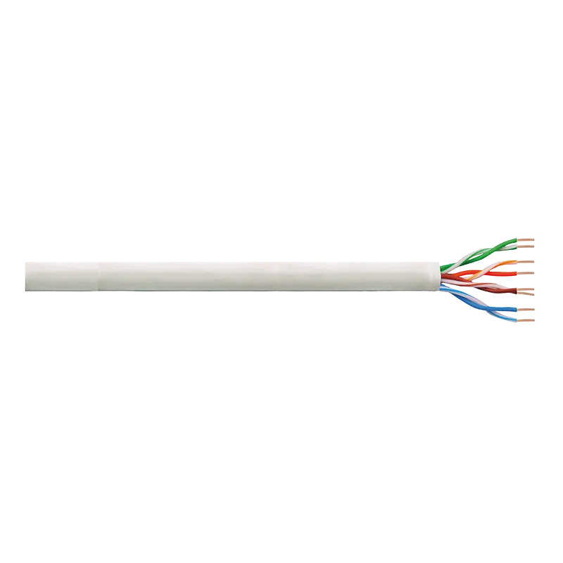 Verlegekabel PrimeLine, Cat.6, U/UTP, Grau, 305 m