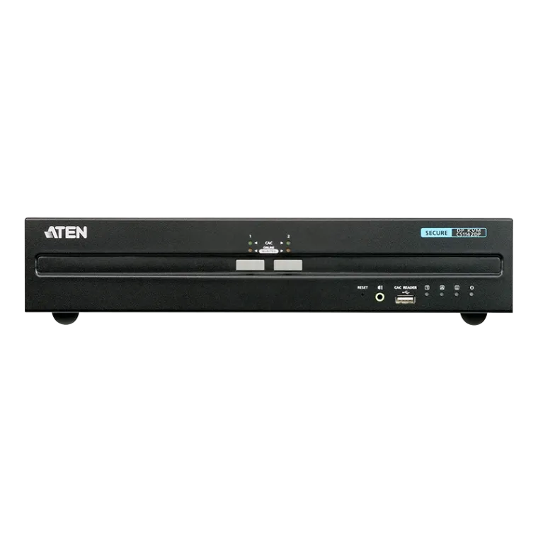 2-Port USB DisplayPort Dual Display Secure KVM Switch