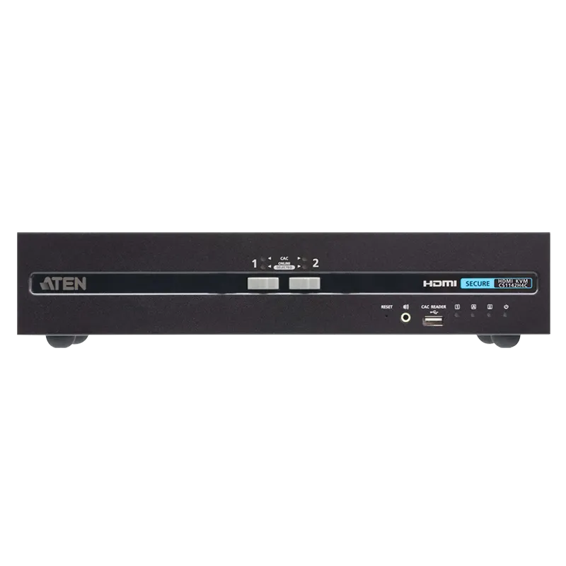 2-Port USB HDMI Dual Display Secure KVM-Switch (PSD PP v4.0-konform)