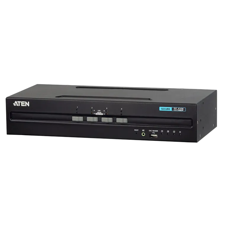 4-Port USB DisplayPort Dual Display Secure KVM Switch (PSS