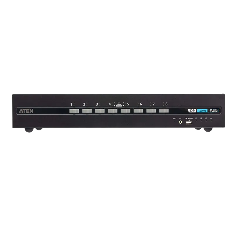 8-Port USB - 4K DisplayPort Dual Display Secure KVM-switch