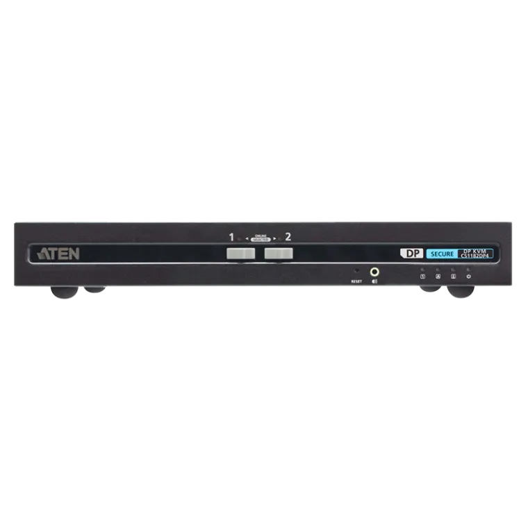 Sicherer KVM-Switch mit 4 USB-HDMI-Dual Display und CAC